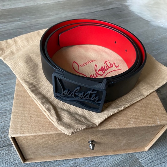 christian louboutin ricky belt